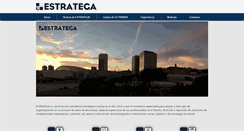 Desktop Screenshot of estrategaconsulting.com